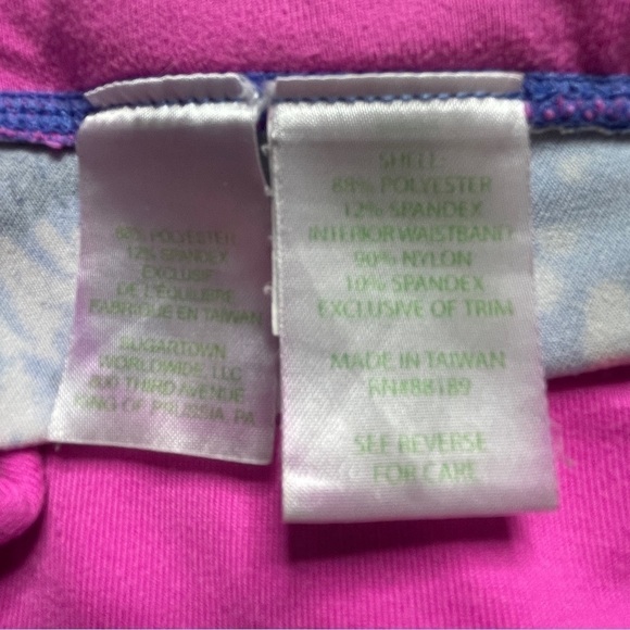 Lilly Pulitzer Luxletic UPF50 Cropped Leggings fantasy garden XS - Picture 7 of 7